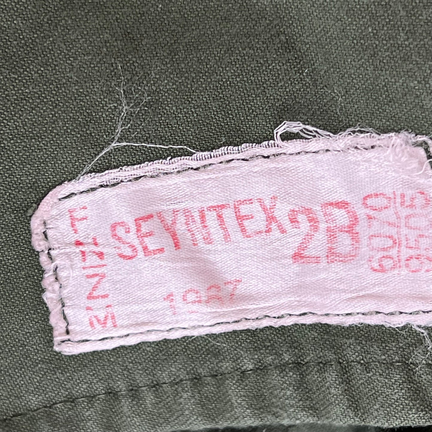 Belgian Army M88 Olive Green Field Jacket - Large