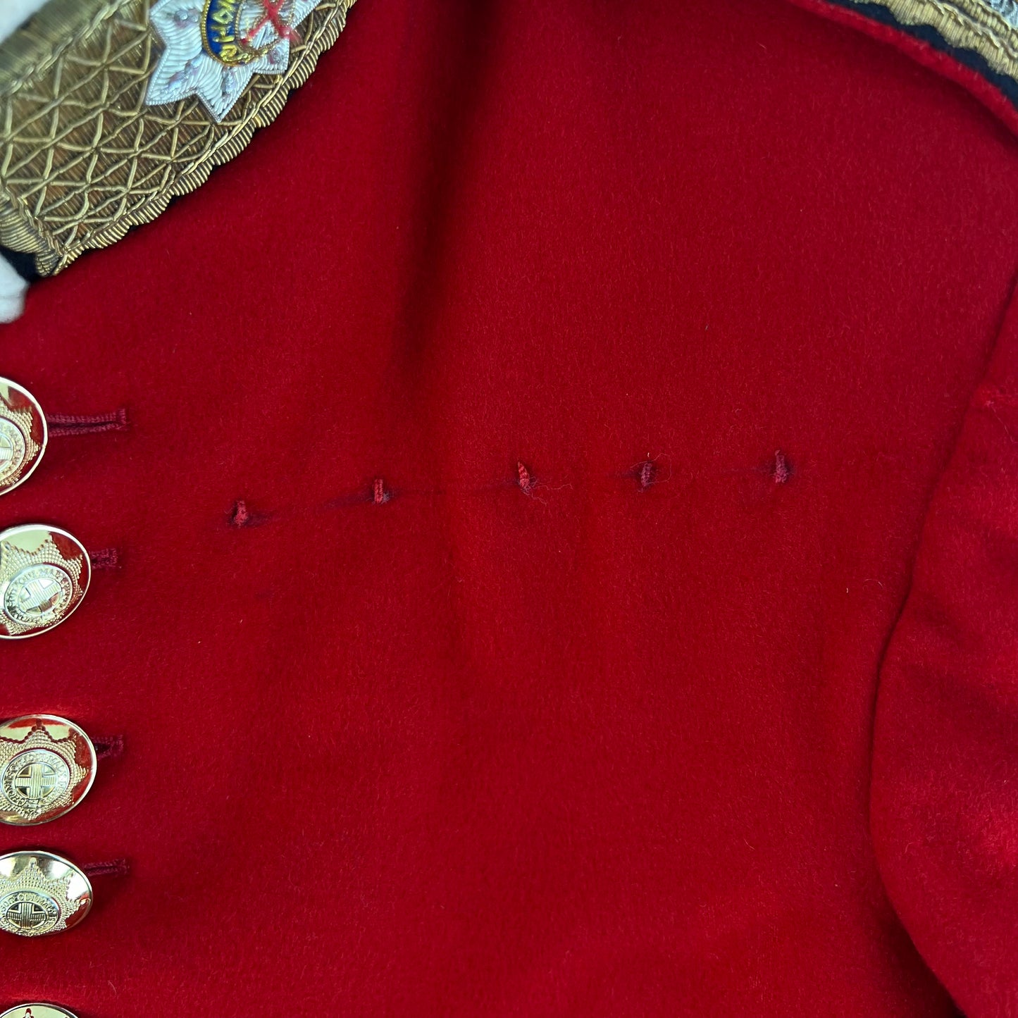 British Army Footguard's Jacket Officer's - Coldstream Guards - Medium