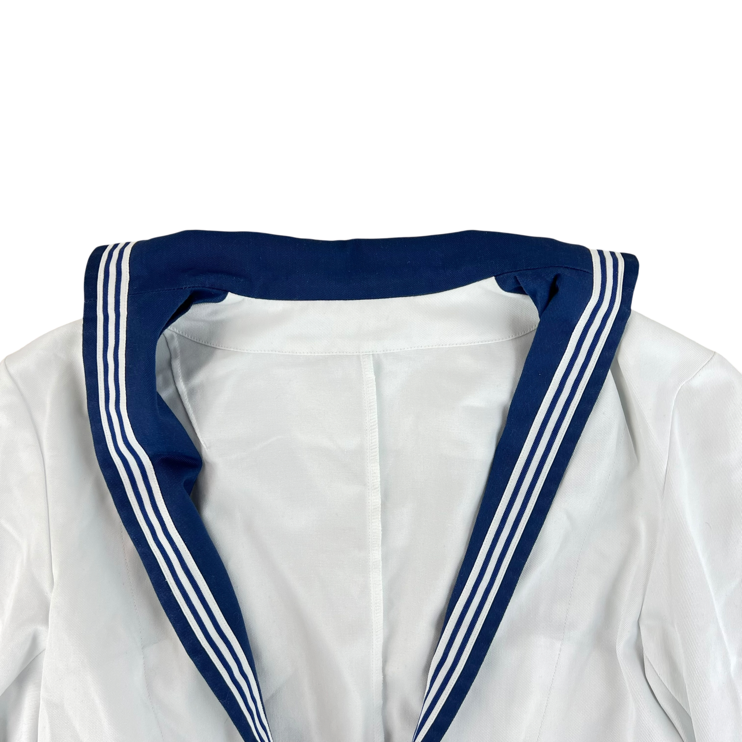 British Royal Navy Class II White Jumper Sailor's Top - Medium 182/96