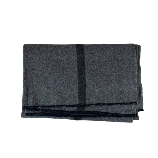 Romanian Army Grey Wool Blanket