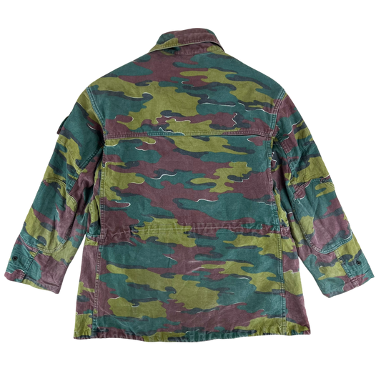 Belgian Army Jigsaw Camouflage Field Jacket - Large