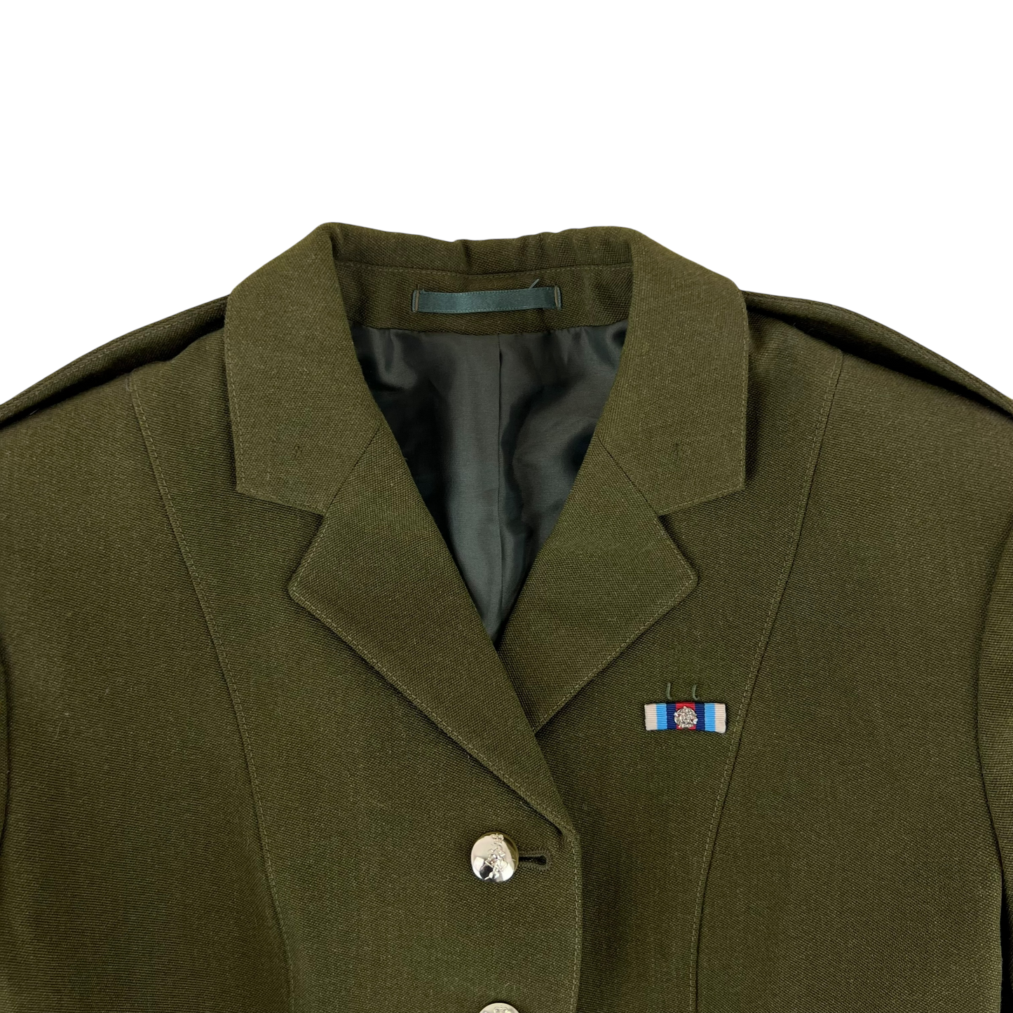 British Army 1980 Pattern Women's No. 2 Olive Green Dress Jacket - REME - Small 162/96