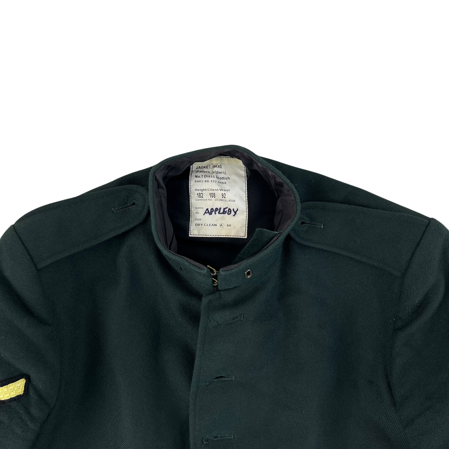 British Army Scottish No 1 Dress Piper's Jacket - Medium