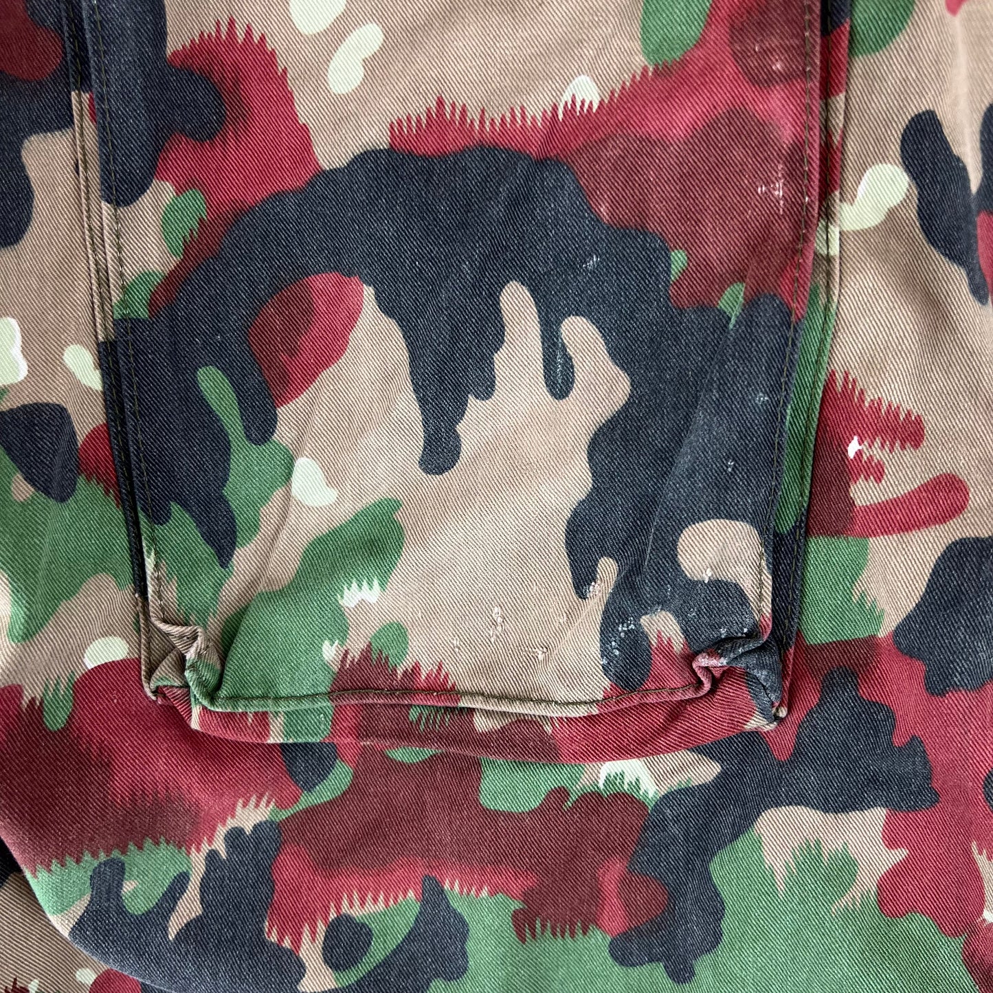 Swiss Army TAZ83 Alpenflage Camouflage Field Shirt - XXX Large