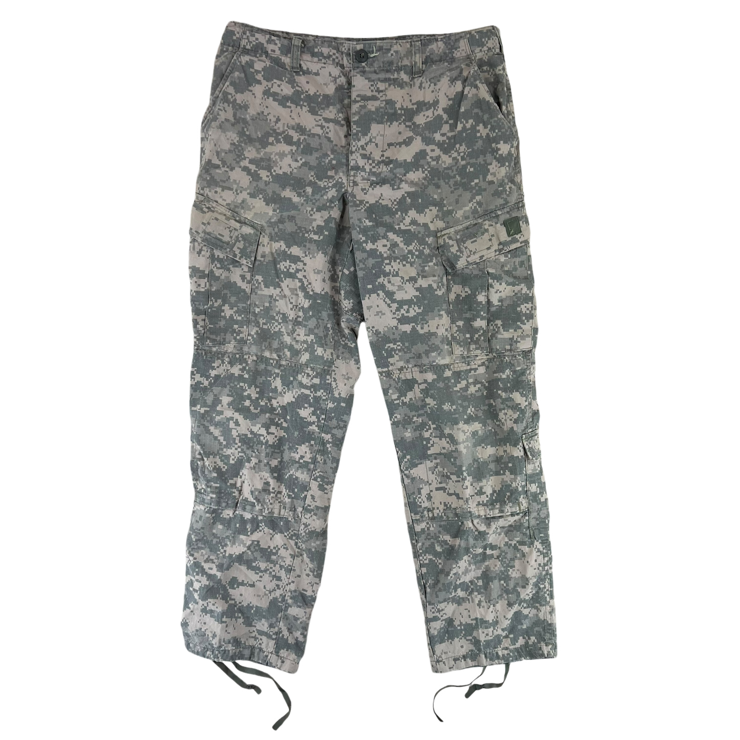 US Army UCP Pixel Camo ACU BDU Ripstop Combat Trousers - W35 L31