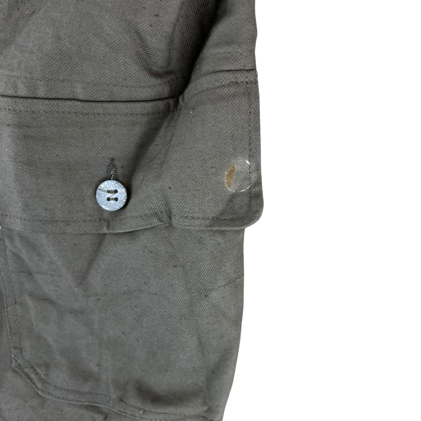 Swedish Army M40 "Grötrock" Brown Work Jacket - Medium