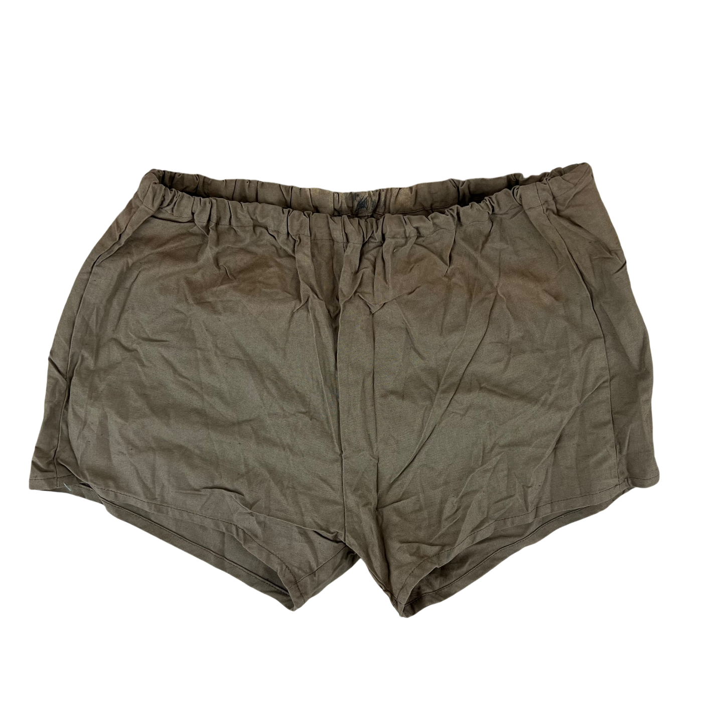 Czechoslovak Army 90's Olive PT Shorts - Small