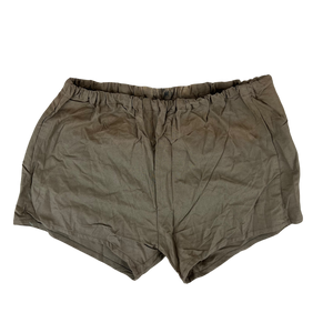 Czechoslovak Army 90's Olive PT Shorts - Small