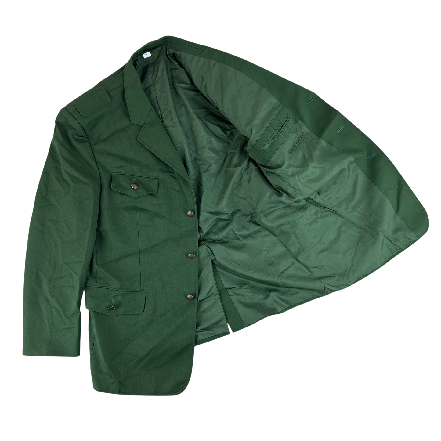 German Police Green Dress Jacket - Large