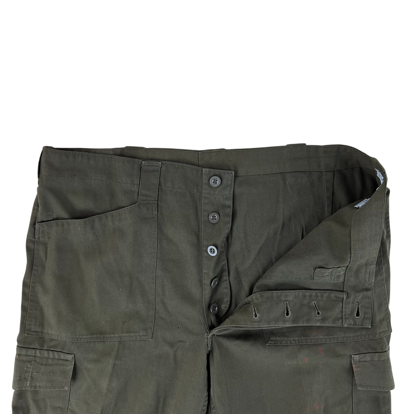Austrian Army Olive Green Fatigue Trousers - W42 L30