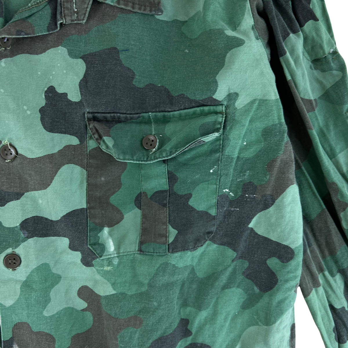 Serbian Army M93 Oak Leaf Camouflage Shirt - Large