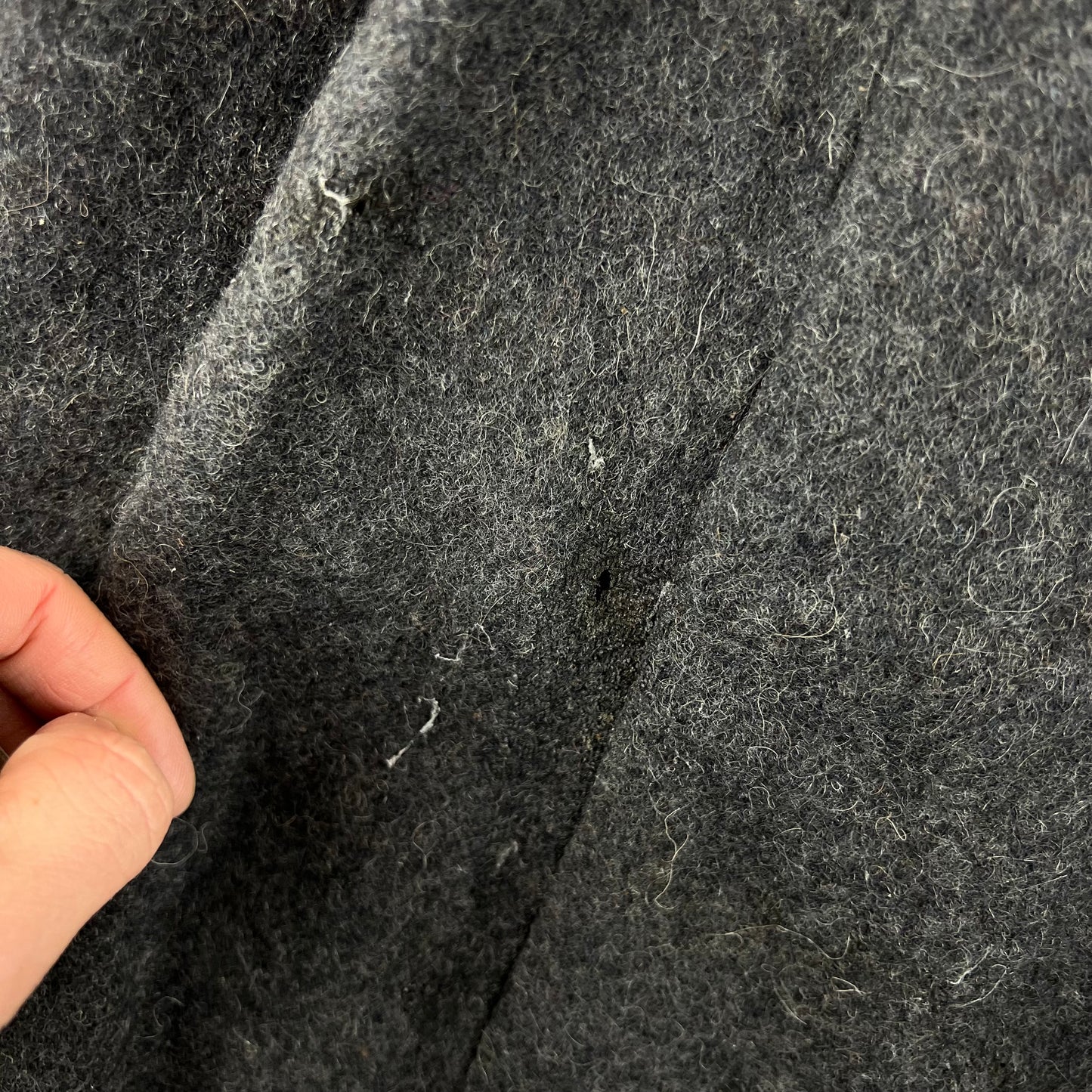 Bulgarian People's Army 80s Grey Wool Greatcoat - Large