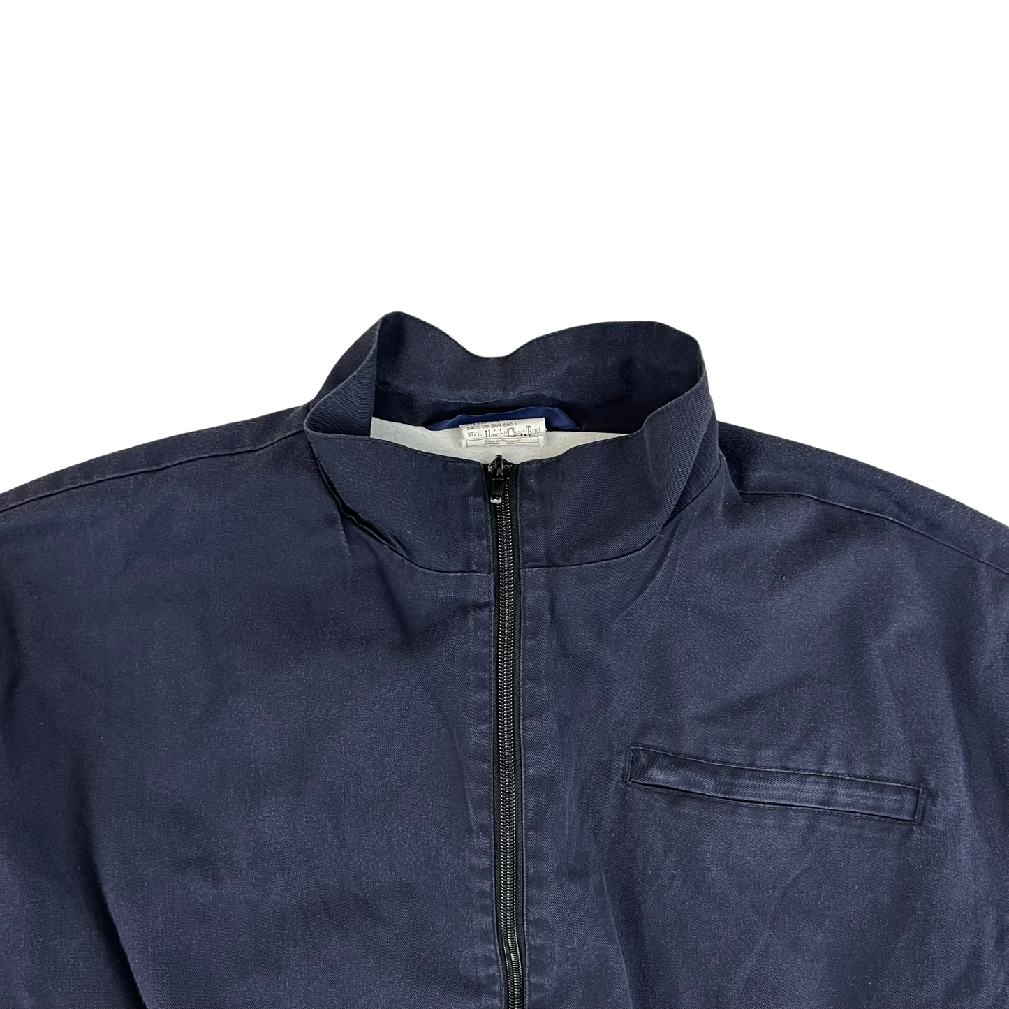 British Army / Tri-Services Navy Blue PTI Tracksuit Top Jacket - Large 180/108