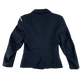 British Royal Navy Women's WRNS Diagonal Serge Black Blazer - Small