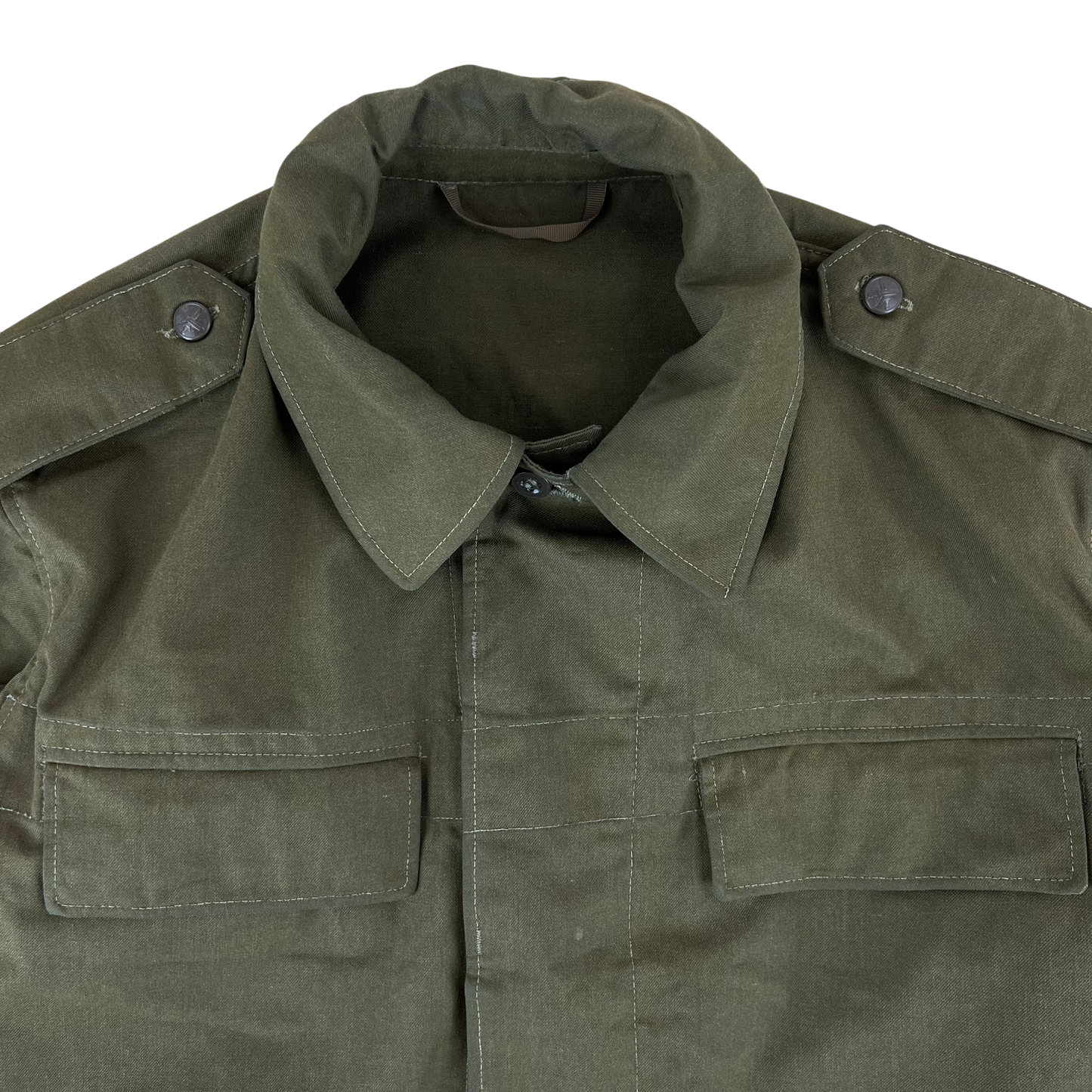 Czechoslovak People's Army Olive Green M85 Field Jacket - Large