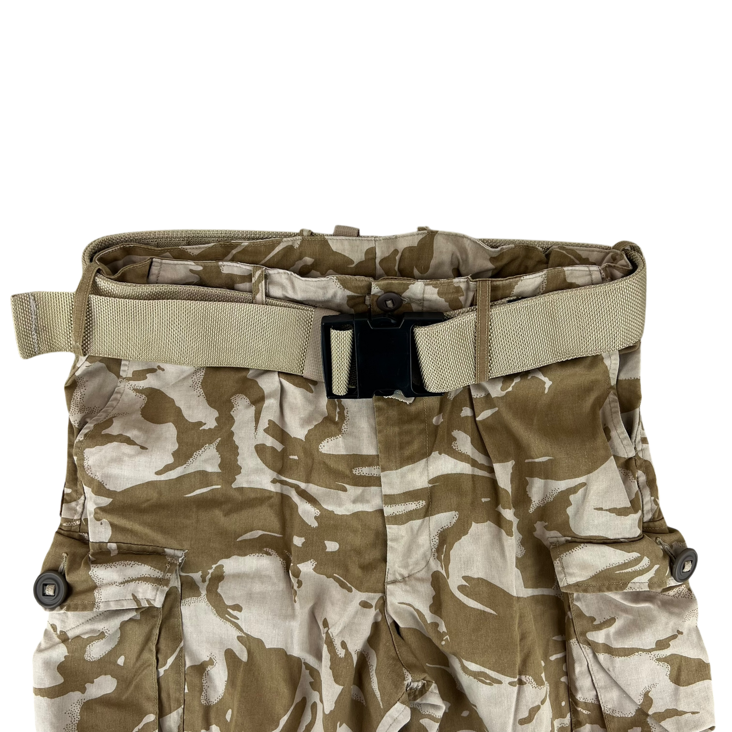 British Army Desert DPM Camouflage S95 Combat Trousers w/ Belt - W35 L32