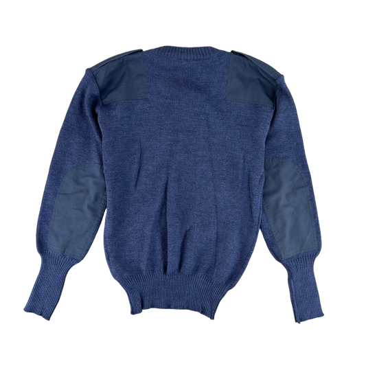 British RAF Wool V Neck Pullover Jersey Jumper - Medium 94cm