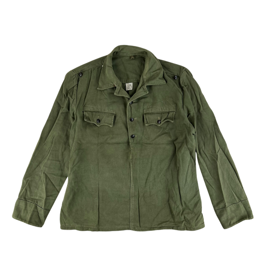 Bulgarian People's Army Olive Green Cossack Shirt - Large