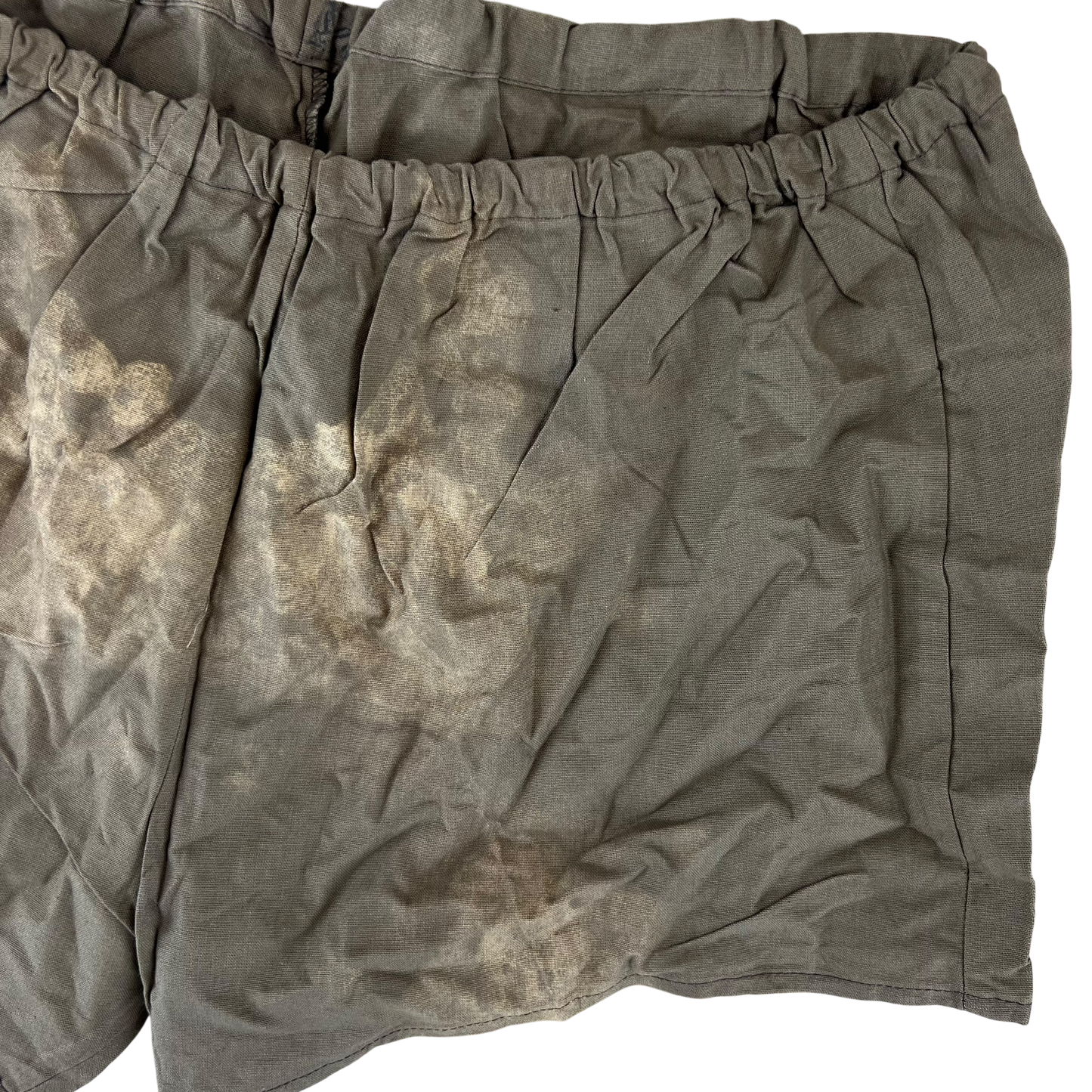 Czechoslovak Army 90's Olive PT Shorts - Small