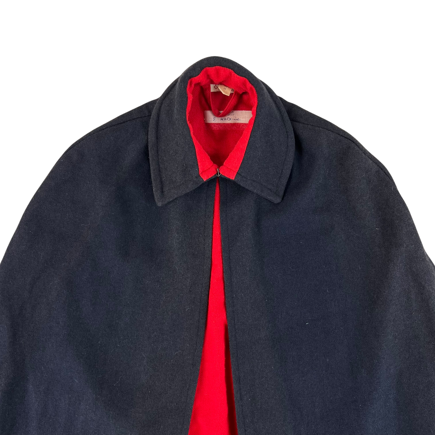 British Nurse's 40s 50s Cape Cloak - Small