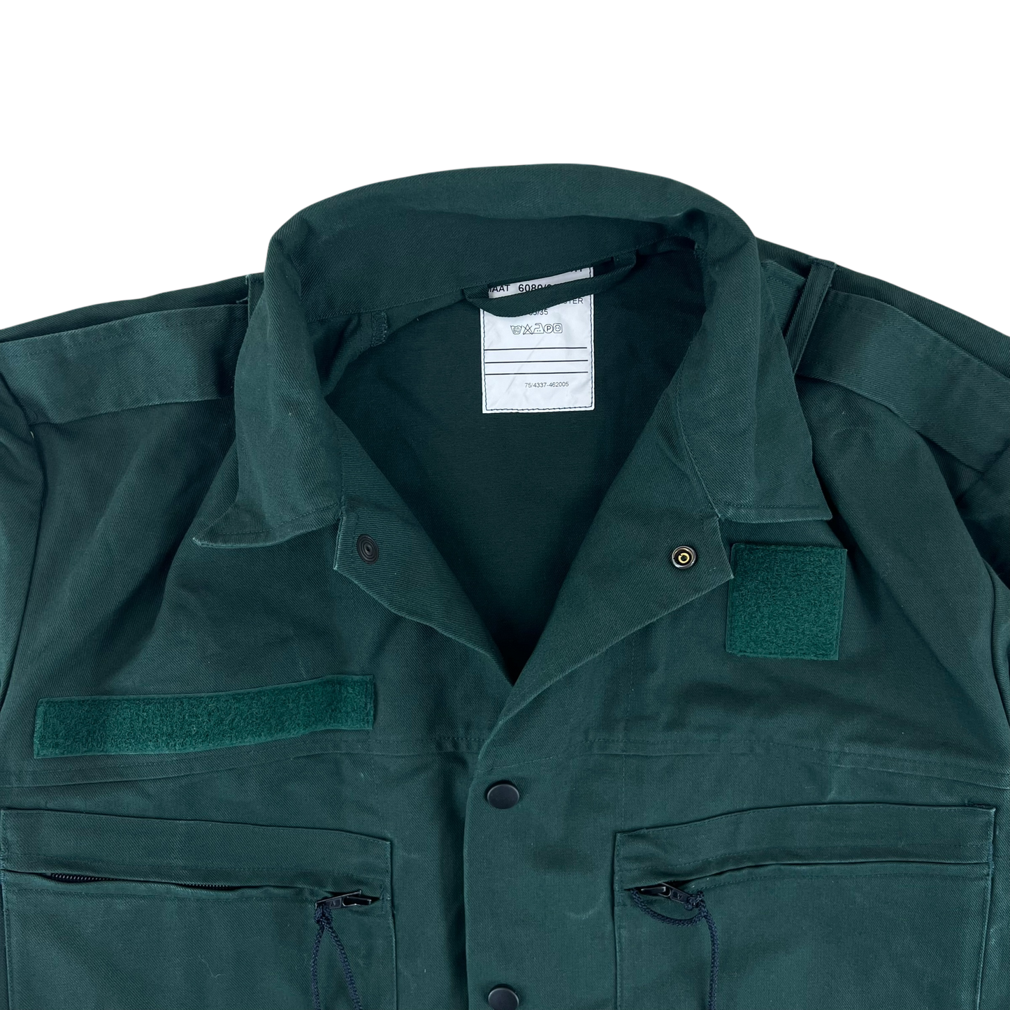 Dutch Army Forest Green Work Jacket - Large