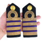 British Merchant Navy 60s Black Dress Uniform Set - Large