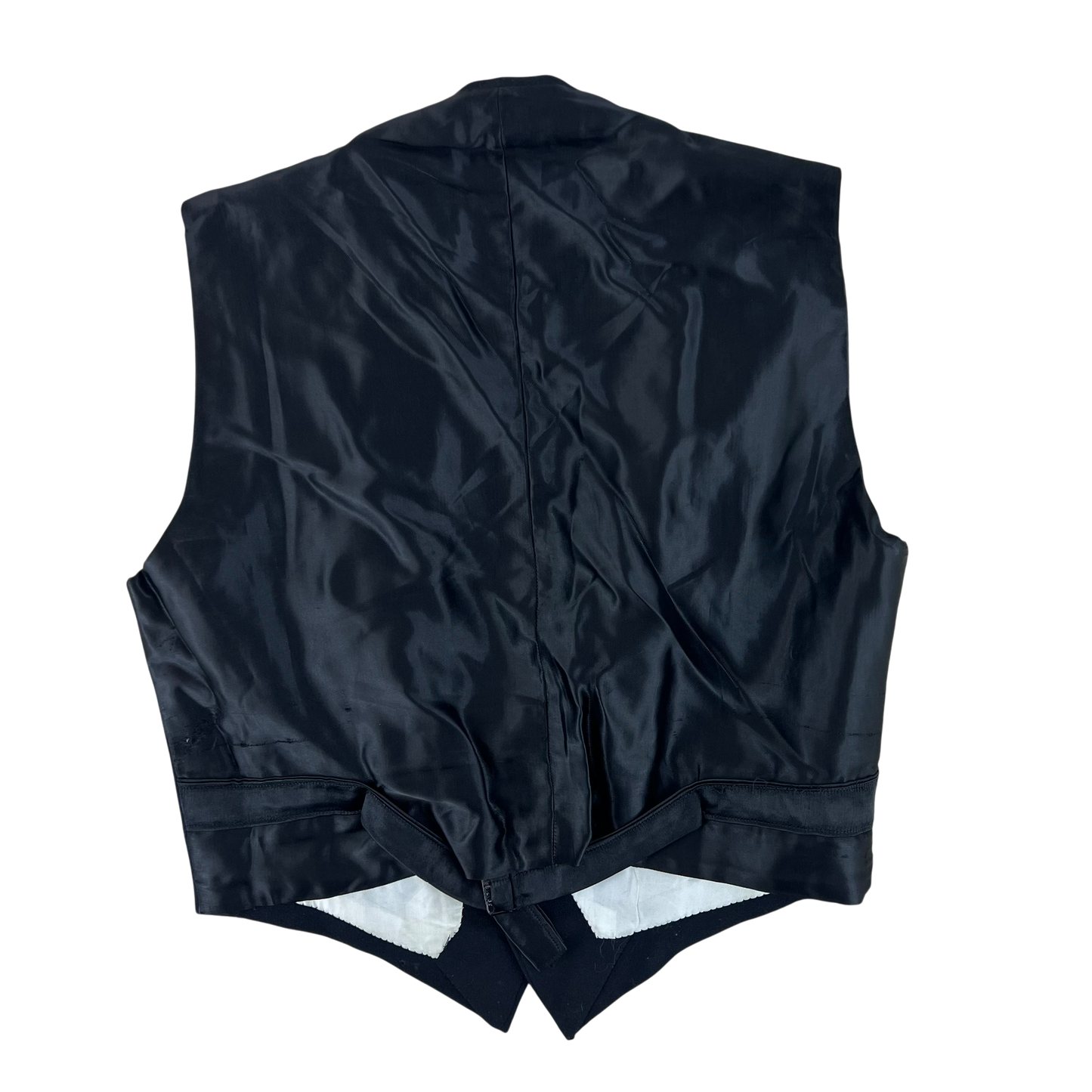 British Royal Navy Black 40s Mess Dress Waistcoat - Large