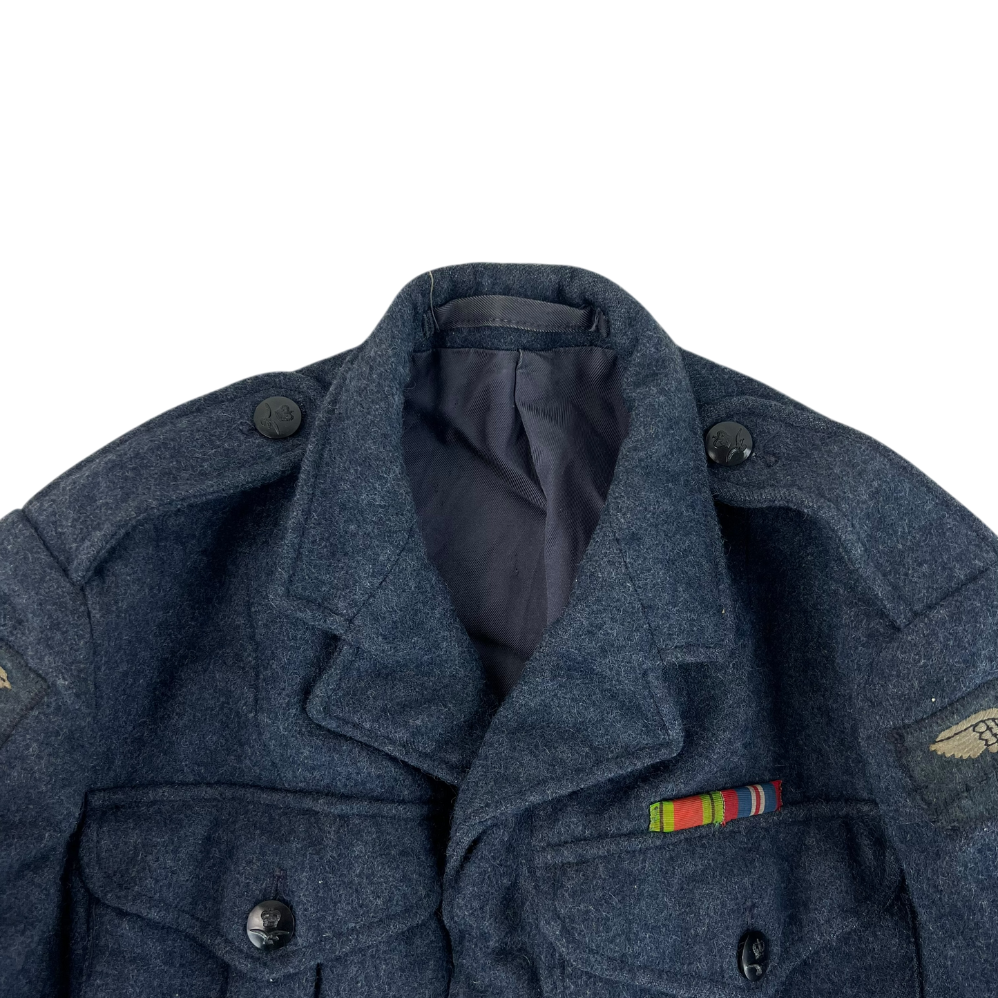 British RAF 60s Ike Battledress Blouse Jacket - WRAF - Medium SIZE 6