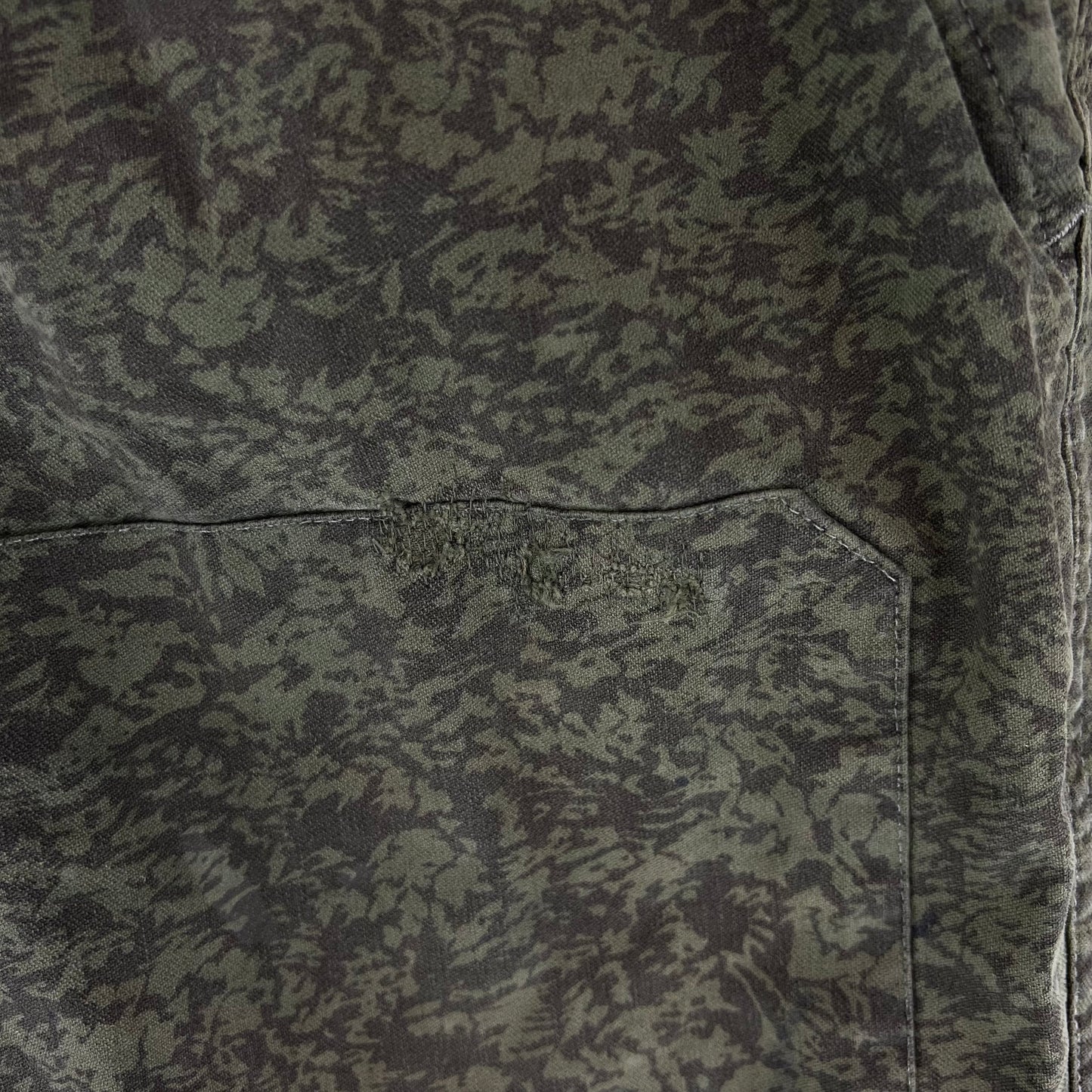 Czech Army Vz.92 Camouflage Work Trousers - W37 L33.5