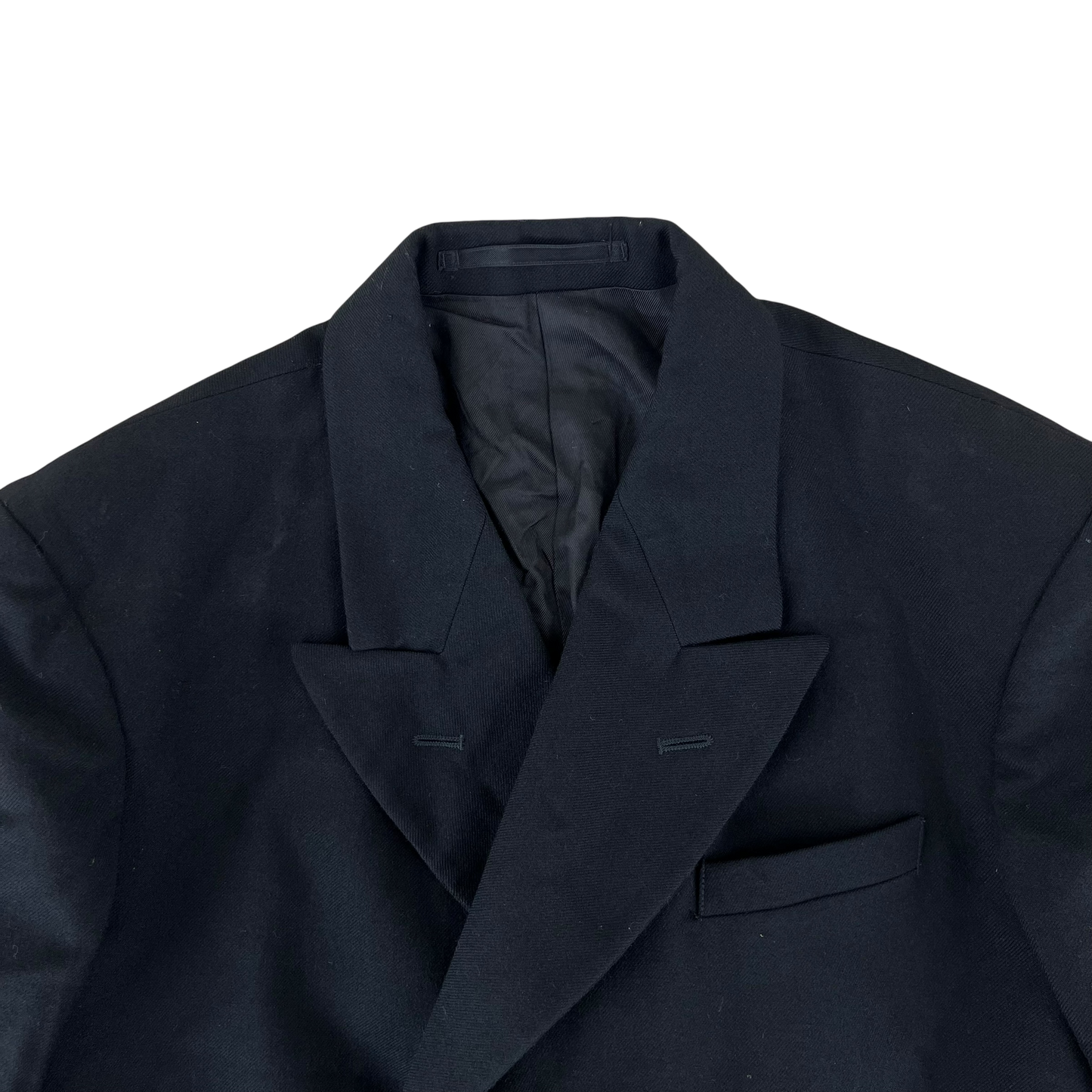 British Merchant Navy Black Dress Blazer Jacket - Large