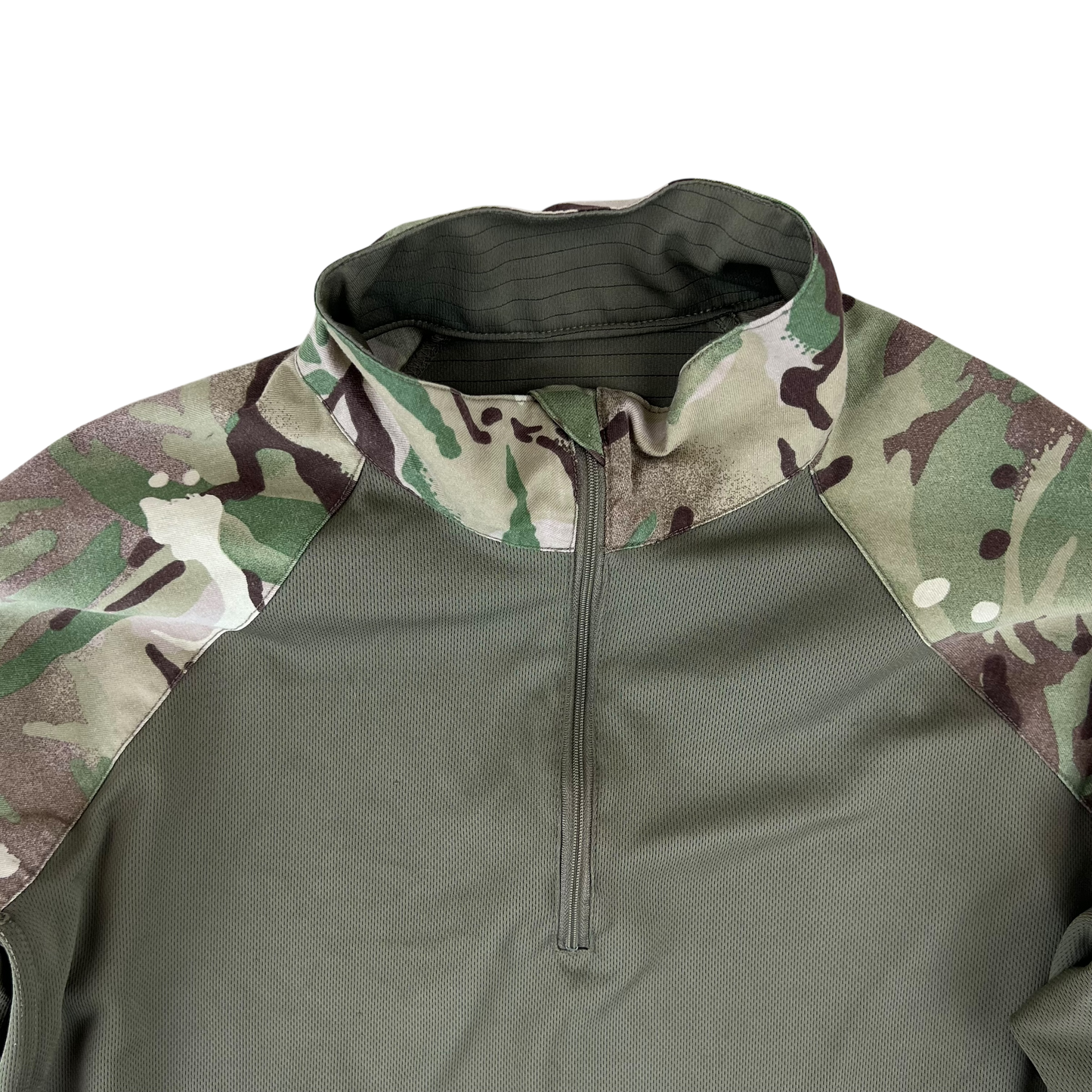 British Army MTP Camouflage Olive Green UBACS Combat Shirt - Large