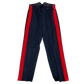 British Army Footguards Officers' Black Red Stripe Trousers - W34 L29.5