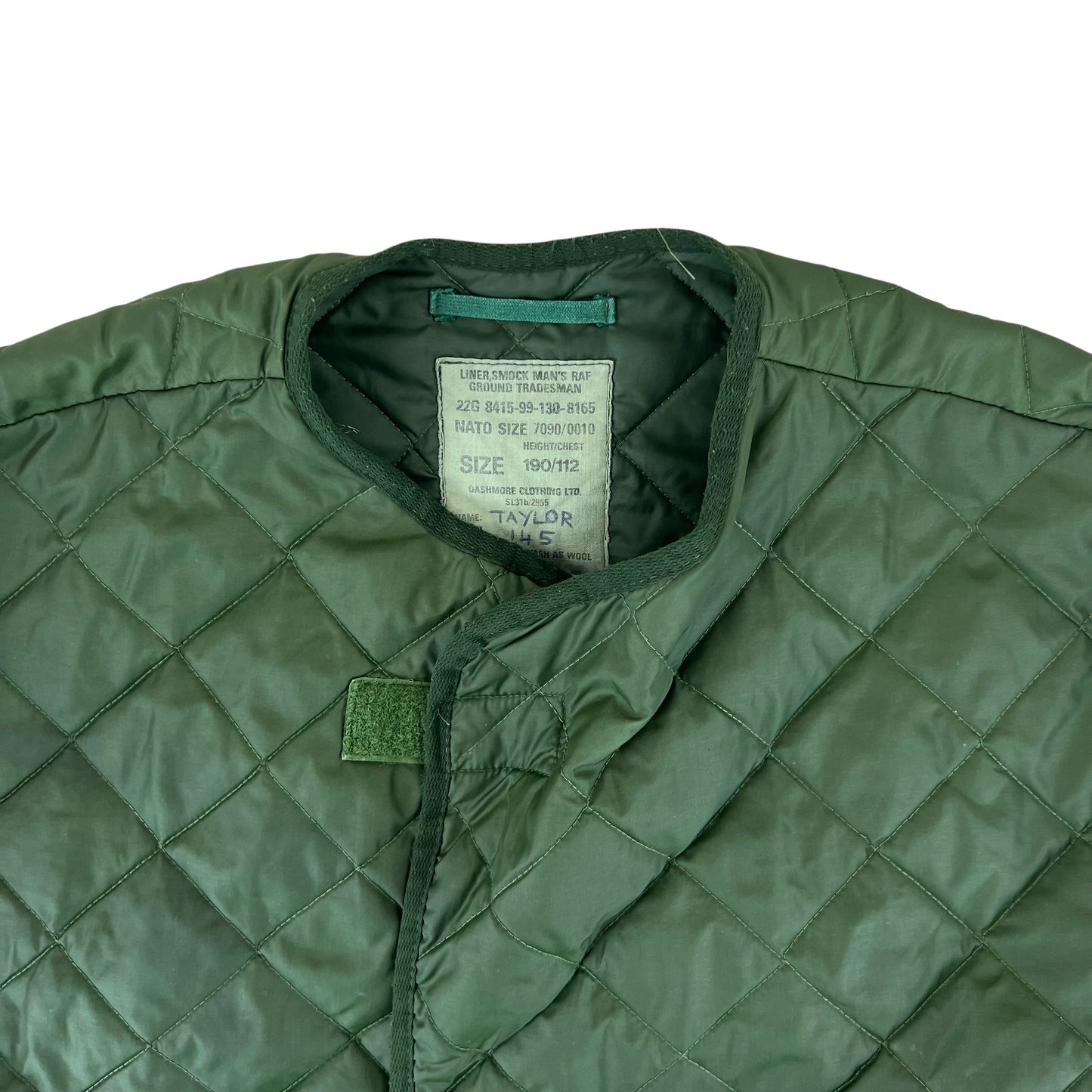 British RAF Cold Weather Smock Jacket Liner - Large 190/112