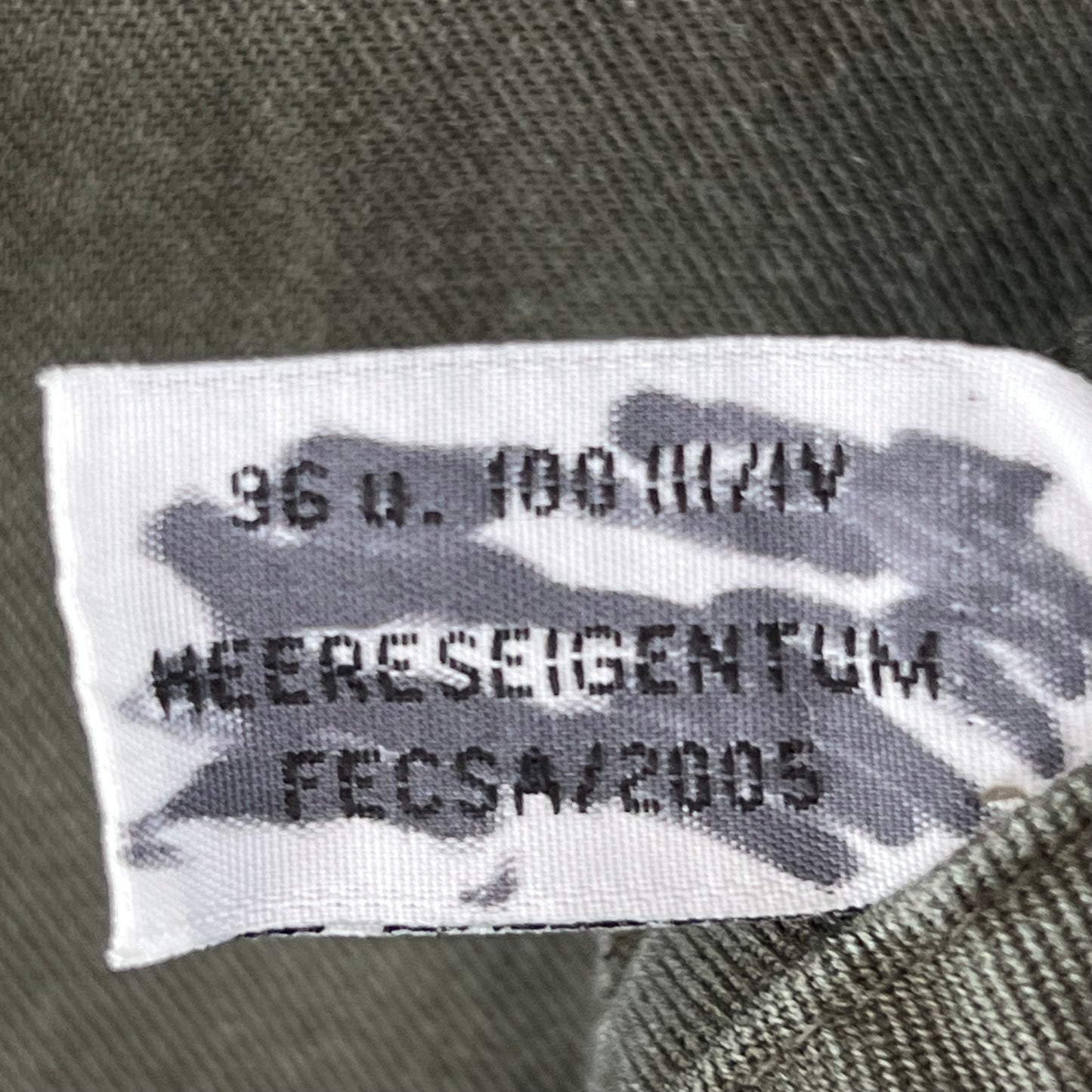 Austrian Army Olive Green Fatigue Trousers - W35 L30