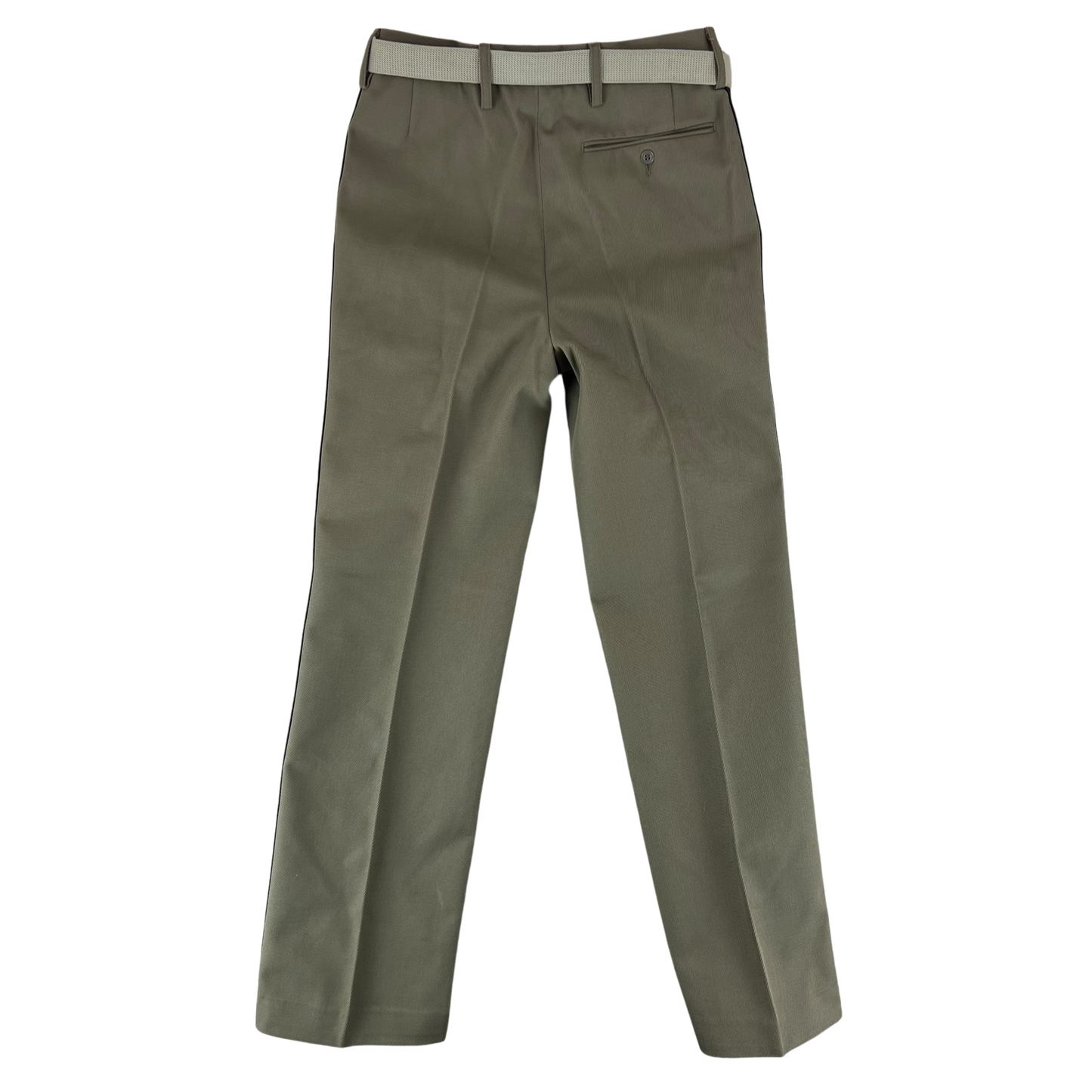 French Army Piped Dress Trousers - W30 L32.5