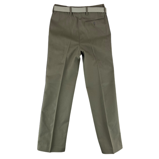 French Army Piped Dress Trousers - W30 L32.5