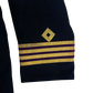 British Royal Navy 60s No. 1 Dress - Royal Fleet Auxiliary - Large
