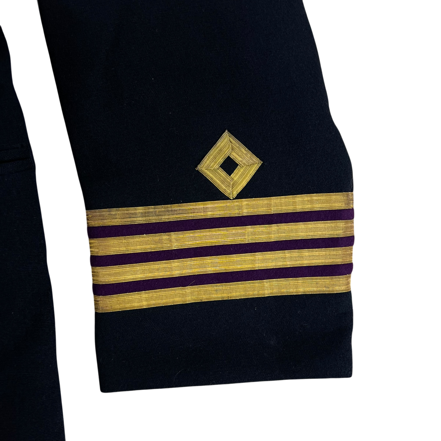 British Royal Navy 60s No. 1 Dress - Royal Fleet Auxiliary - Large