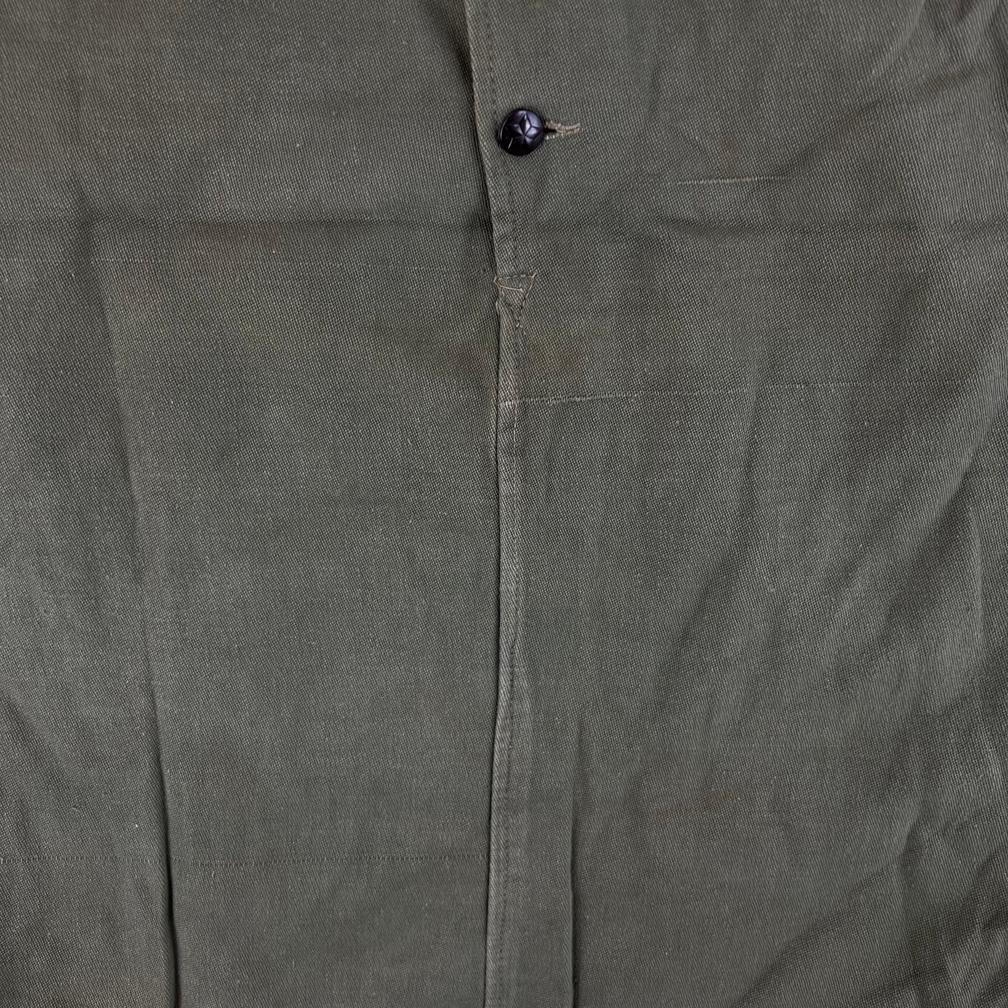 Bulgarian People's Army Olive Green Cossack Shirt - Large