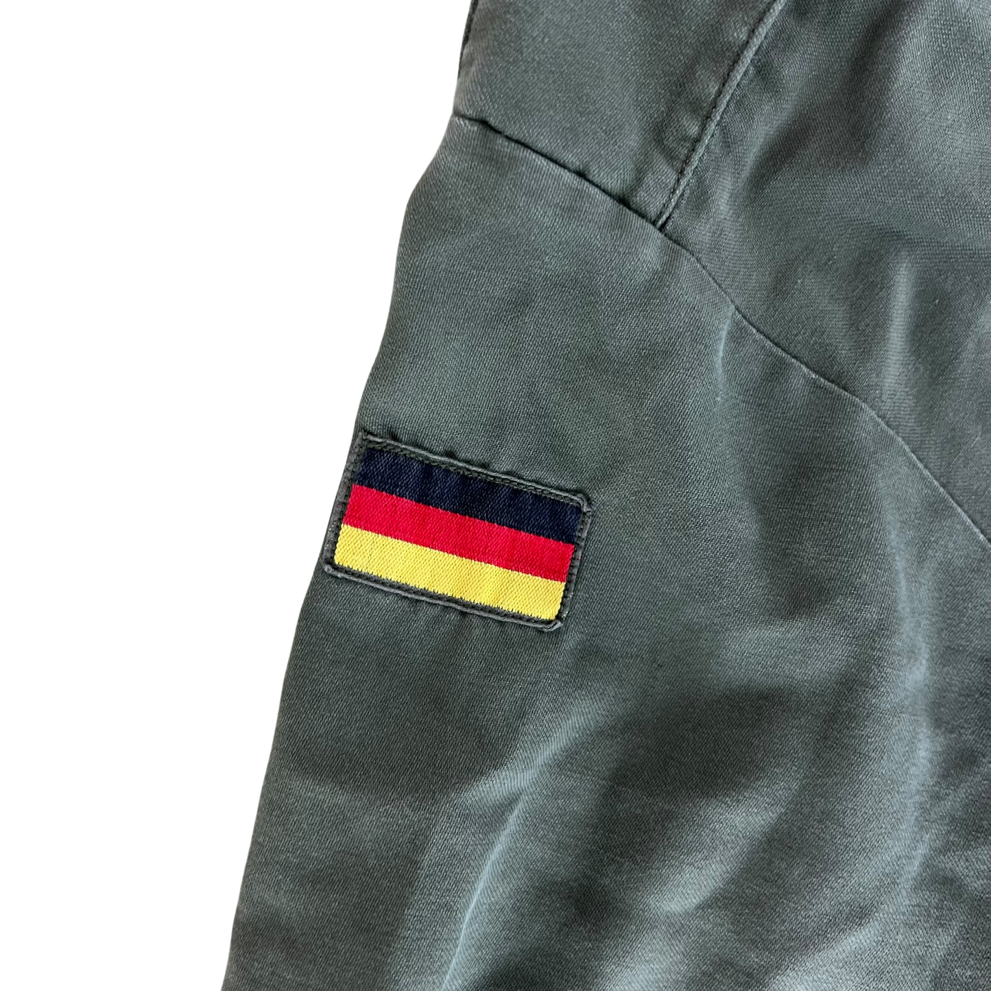 German Army Olive Drab Short Sleeve Field Shirt - Large