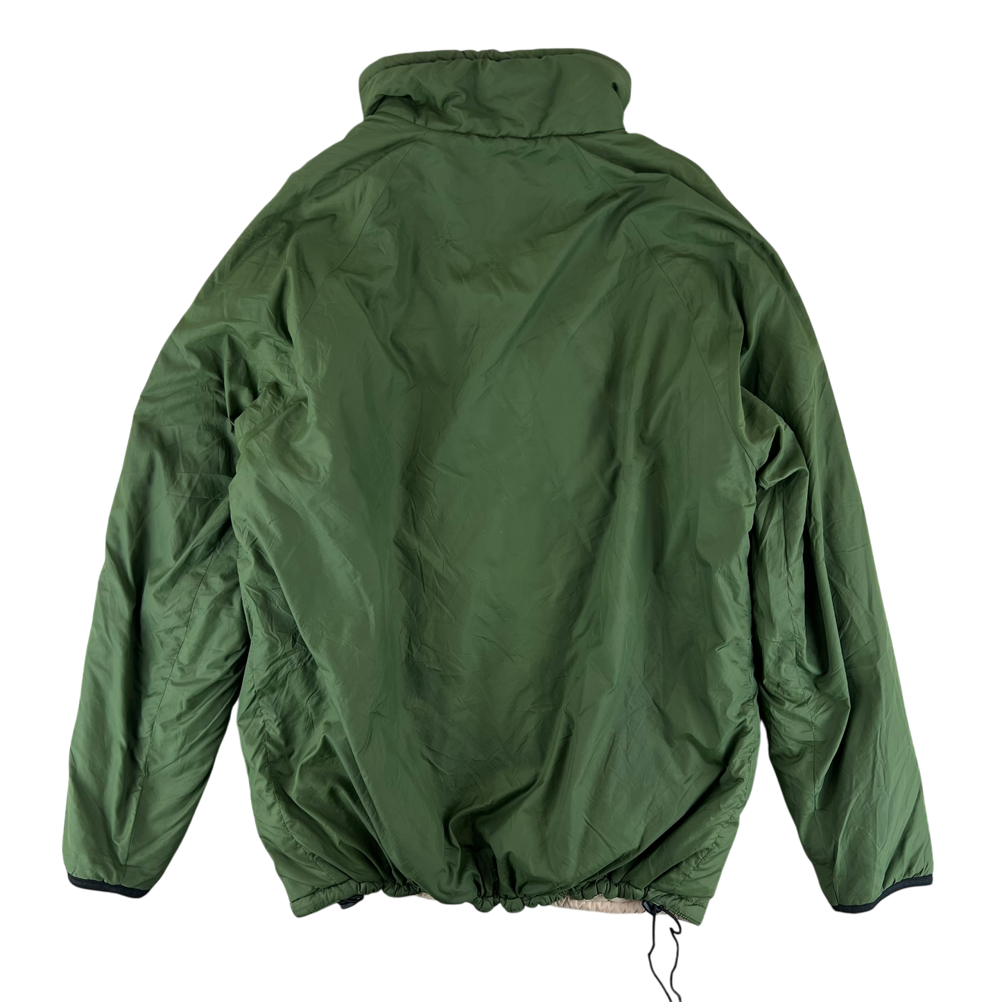 British Army Reversible Thermal Olive Green / Tan Quilted Jacket - Medium