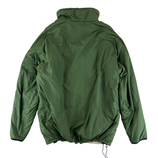 British Army Reversible Thermal Olive Green / Tan Quilted Jacket - Medium