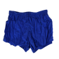 West German Army Cotton PTI Blue Swim Shorts - XX Small