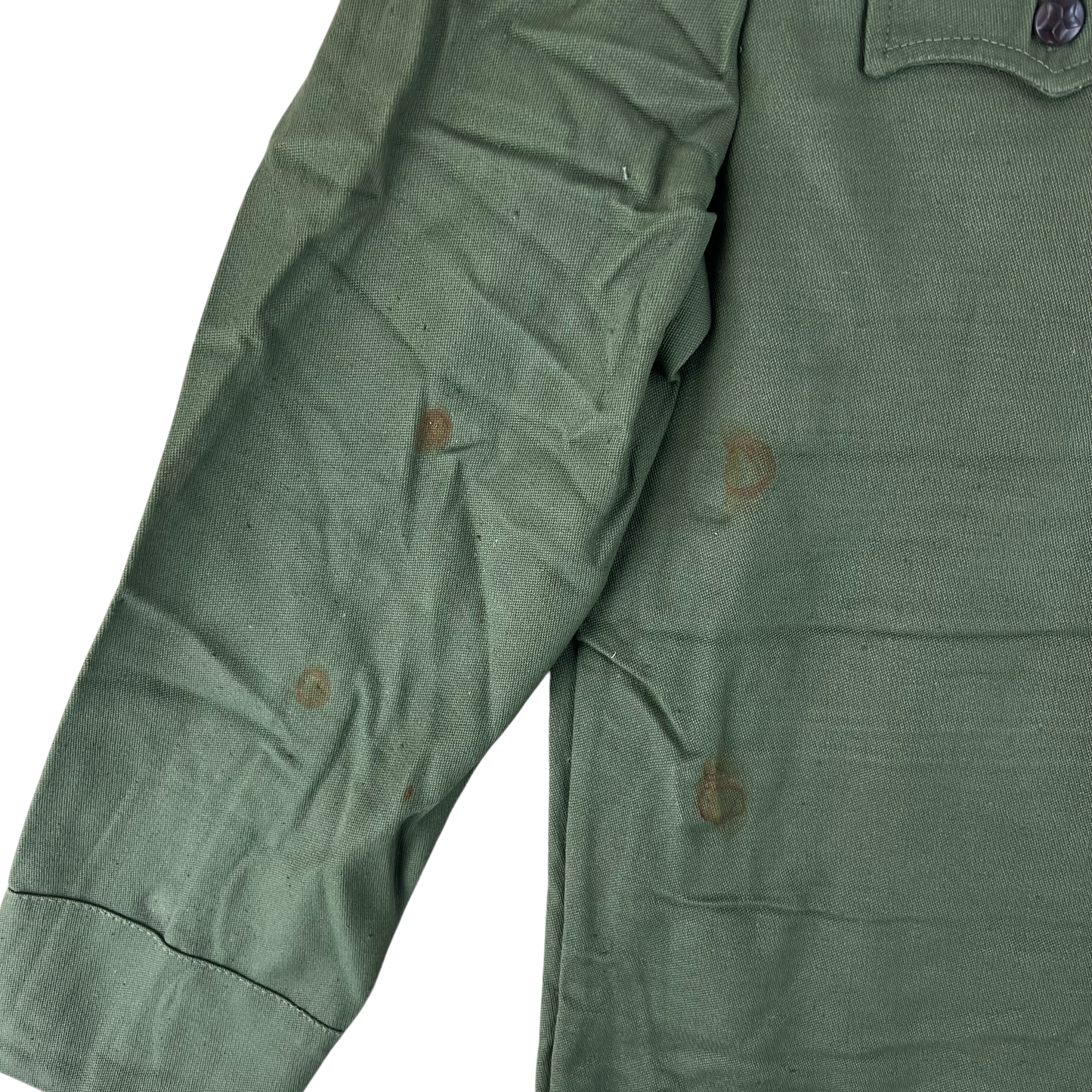 Bulgarian People's Army Olive Green Cossack Shirt - Medium
