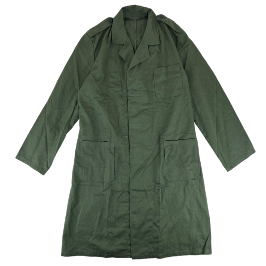 Dutch Army Olive Green Warehouse Coat / Chore Jacket - Large