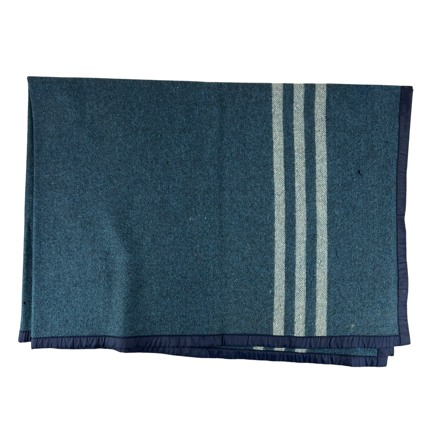 Romanian Army / Air Force Blue Wool Blanket