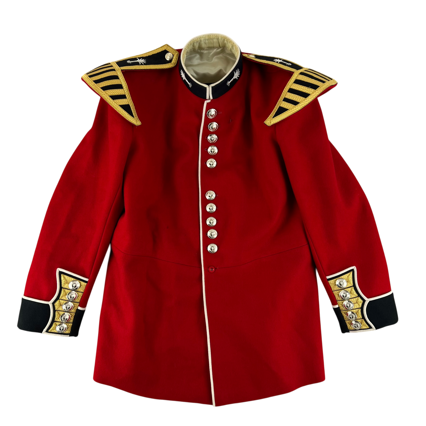 British Army RHQ SGTS Bandsman's Tunic Jacket w/ Wings - Welsh Guards - X Large