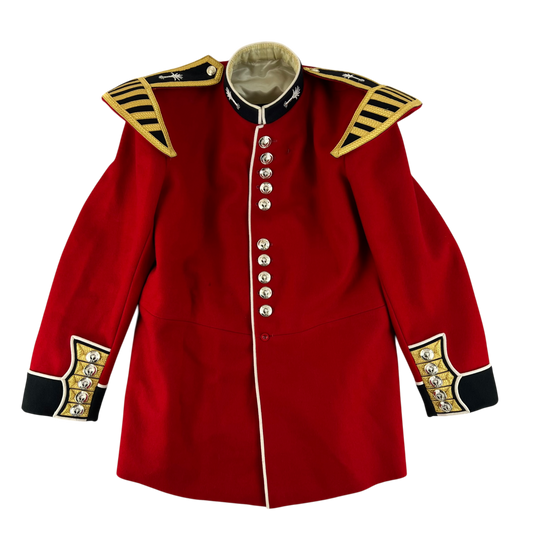 British Army RHQ SGTS Bandsman's Tunic Jacket w/ Wings - Welsh Guards - X Large