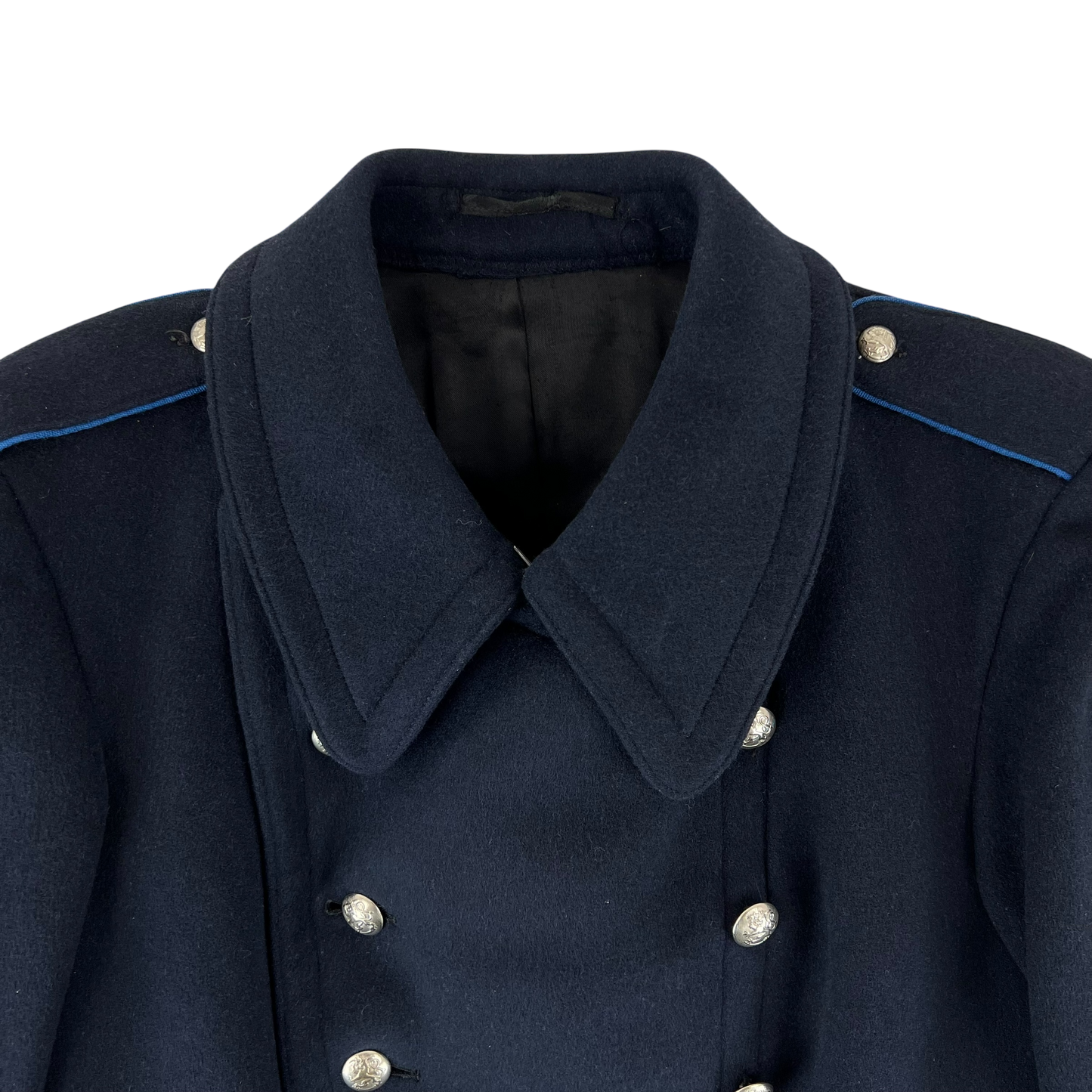Finnish Police M41 50s Wool Greatcoat - Large
