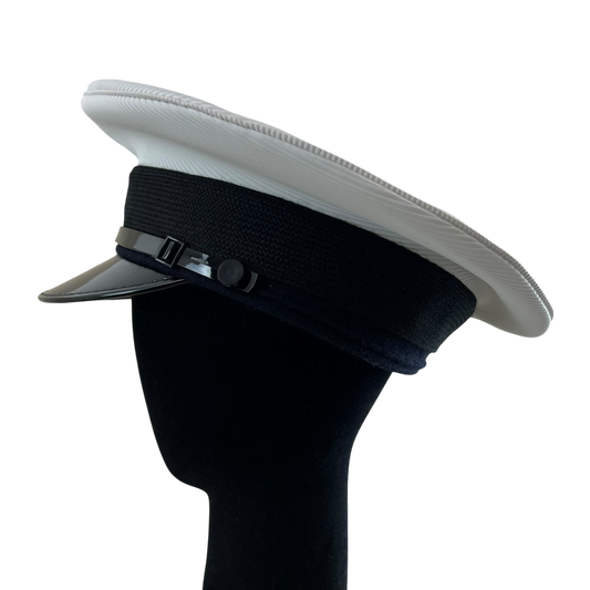 British Royal Navy Officer's Peaked Dress Cap - Medium 58cm